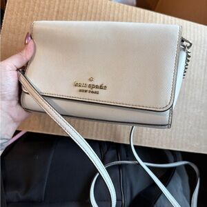 Kate Spade Light Beige Crossbody Bag